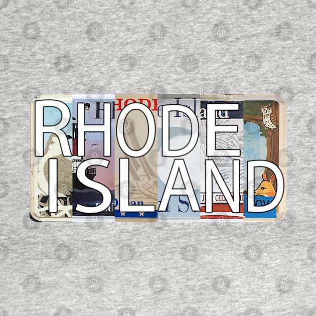 Rhode Island License Plates by stermitkermit